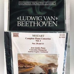 NEW Sealed Mozart & Beethoven Two CD’s Set